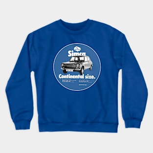 SIMCA 1100LS - advert Crewneck Sweatshirt